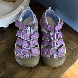 KEEN Lavender and Light Blue Outdoor Sandals
